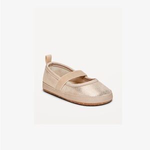 Old Navy Shimmering Gold Kids Dress Shoes